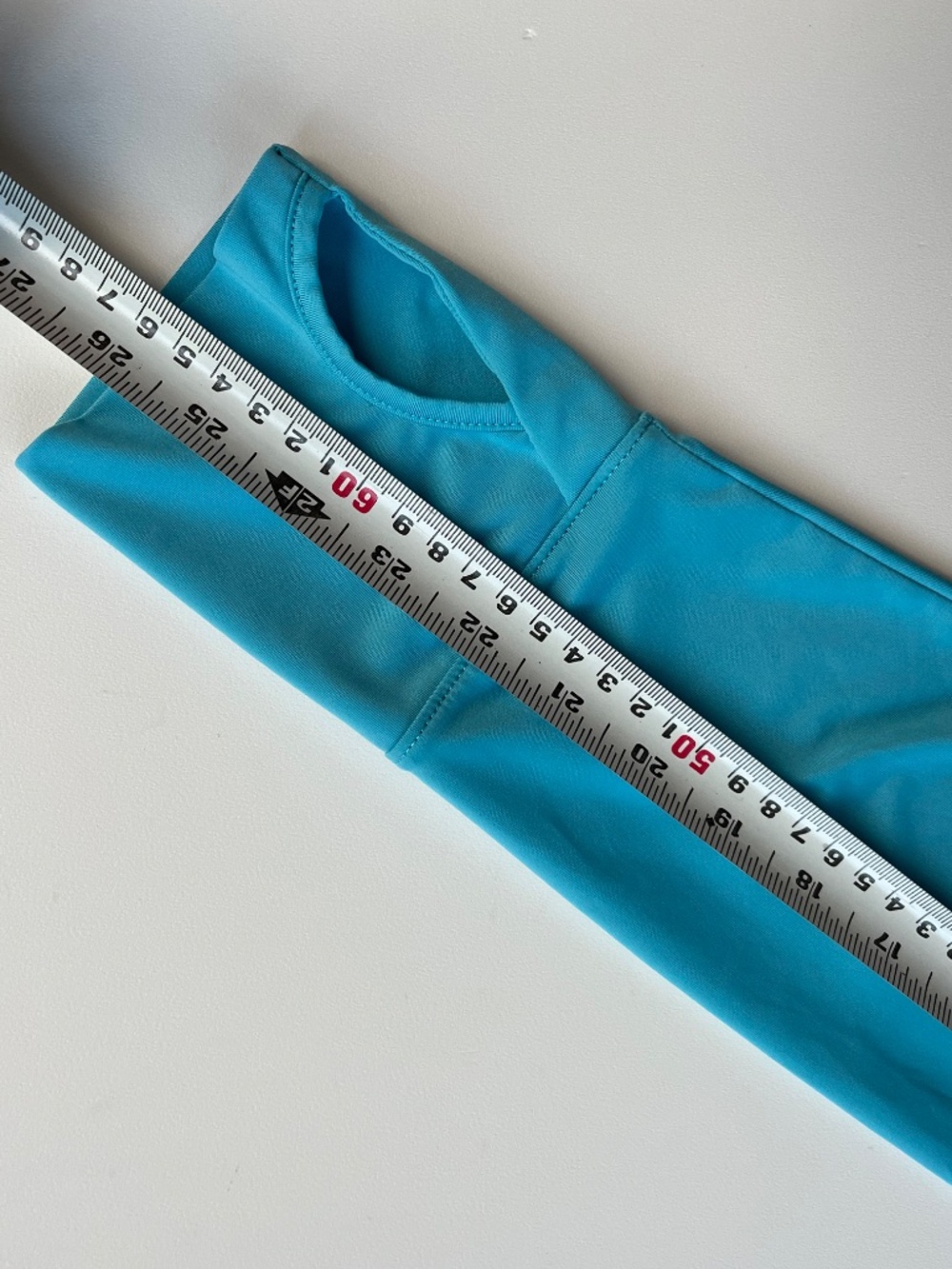 Athleta turquoise half-zip athletic long-sleeve top mock neck size L - Picture 9 of 11